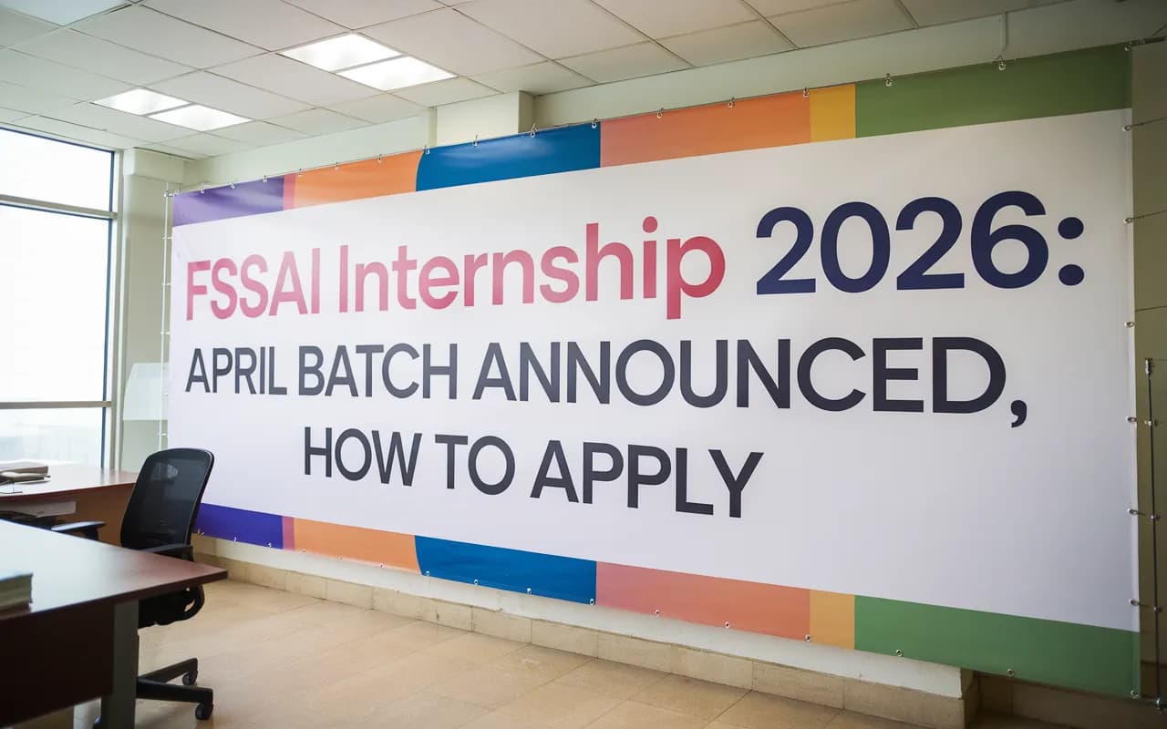 FSSAI Internship 2026: April Batch Announced, How to Apply