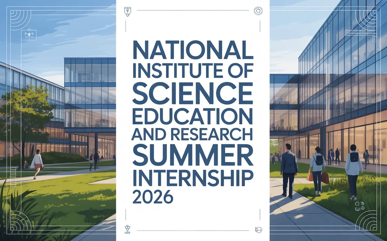 NISER Summer Internship 2026: 