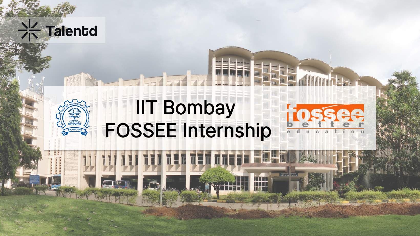 FOSSEE Summer Fellowship 2026: IIT Bombay Hybrid Program