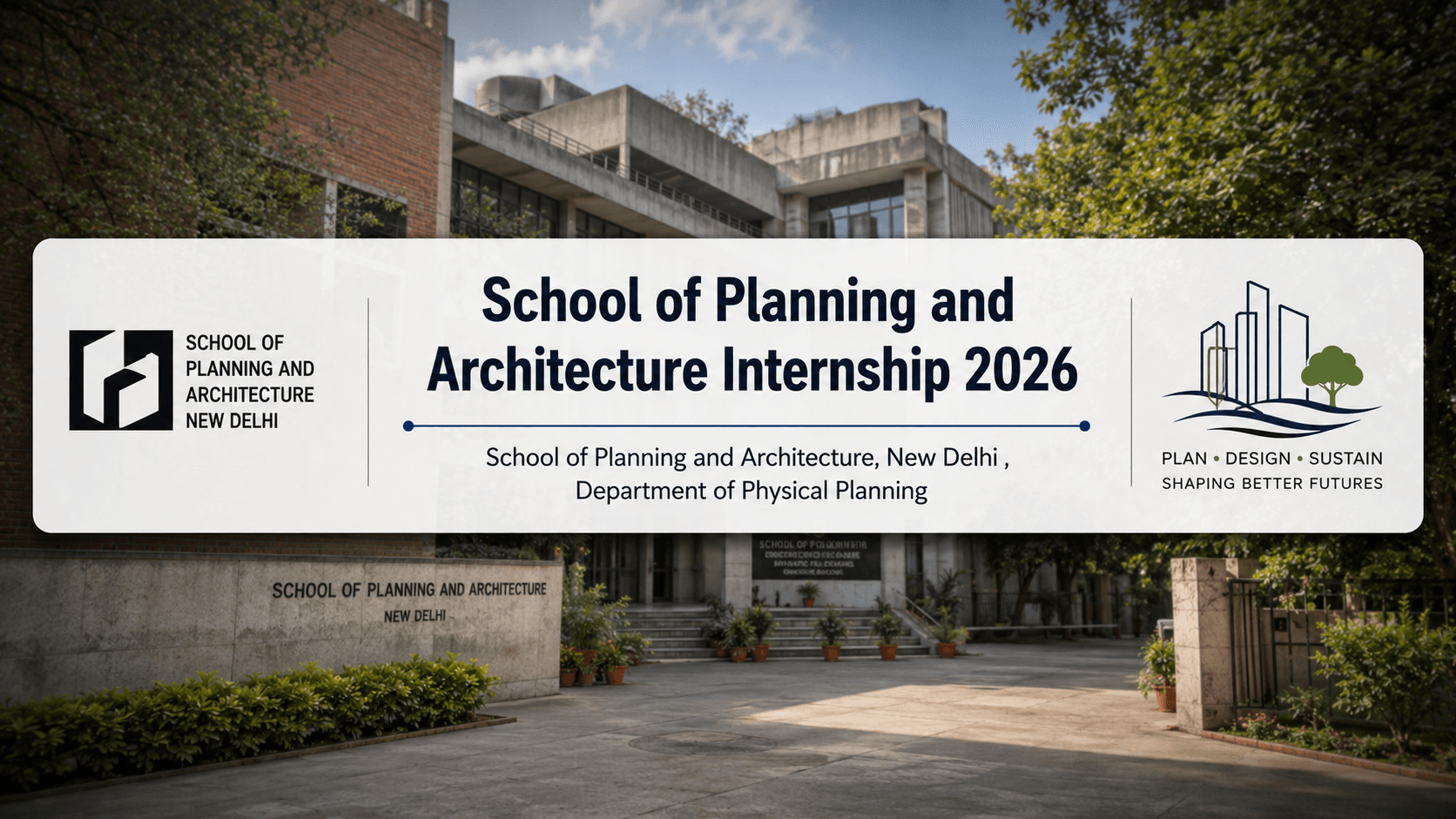 School of Planning and Architecture