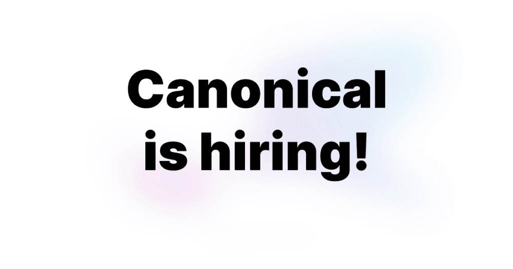 Canonical is hiring Remote Software Engineer Fresher