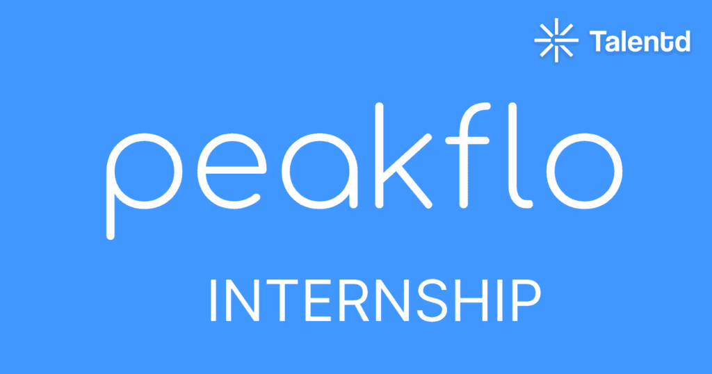 Peakflo is hiring Frontend Intern