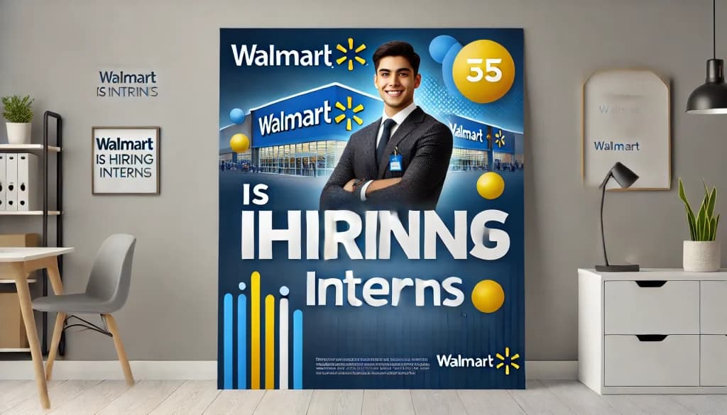 Walmart is hiring Grad Intern (No Work Experience)