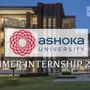 Ashoka University Internship