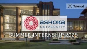 Ashoka University Internship