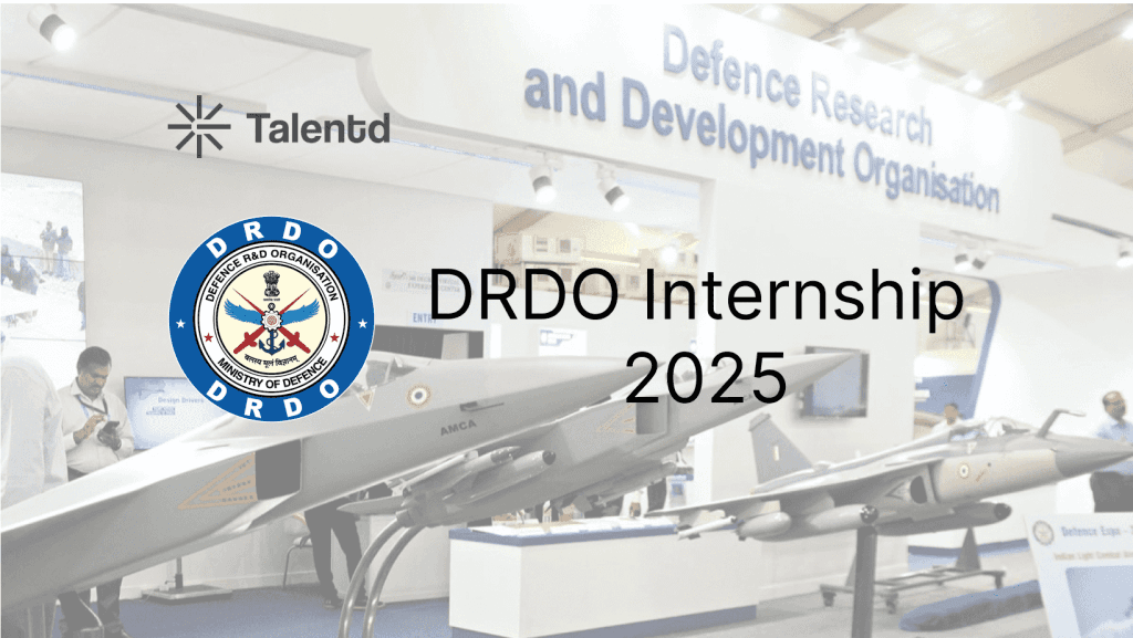 DRDO INTERNSHIP 2025