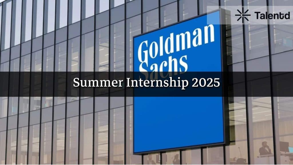 goldman sachs Hiring Program 2025–2026