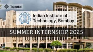 IIT Bombay summer Internship 2025