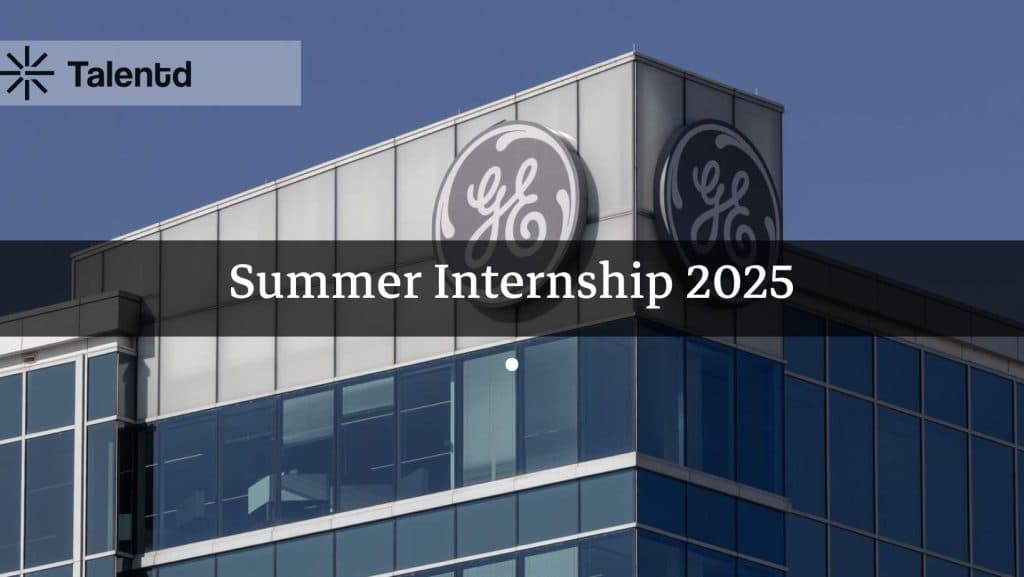 GE Vernova Digital Technology Internship 2025 – Eligibility, Stipend, How to Apply, and More