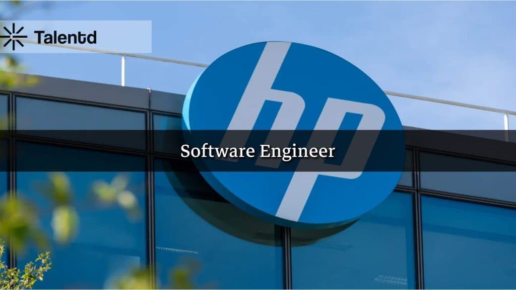 HP is hiring Software Engineer | Fresher | 10LPA