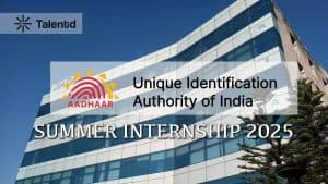 UIDAI Summer Internship