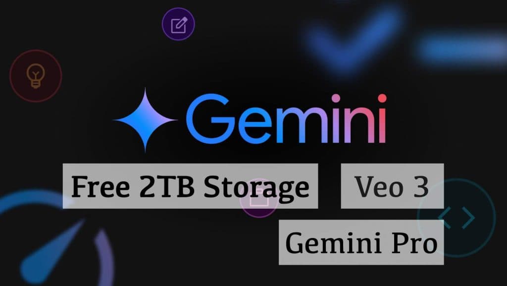 Free Gemini with 2TB