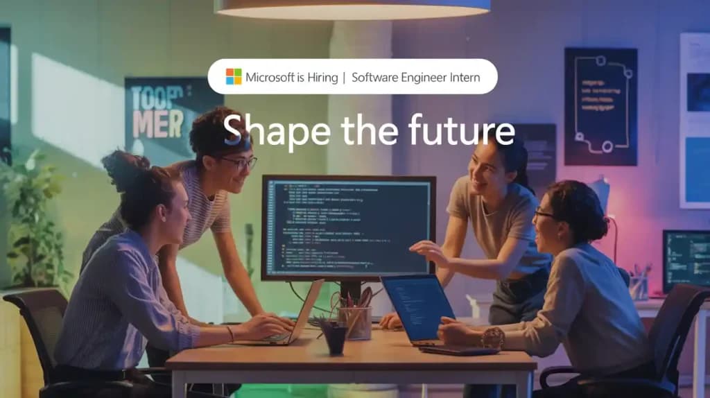 Microsoft is hiring Software Engineer Intern | Fresher | 1.75L/month