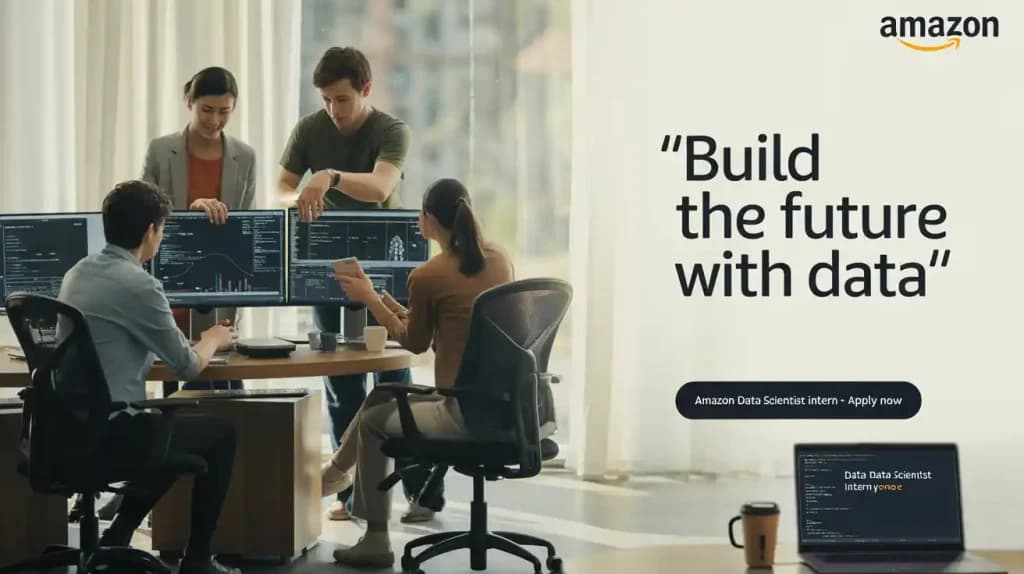 Amazon is hiring Data Scientist Intern | Fresher | 1L/month
