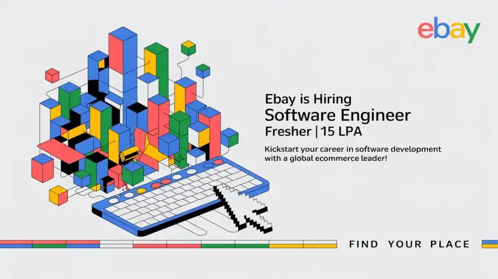eBay is Hiring Software Engineer | Fresher | 15 LPA