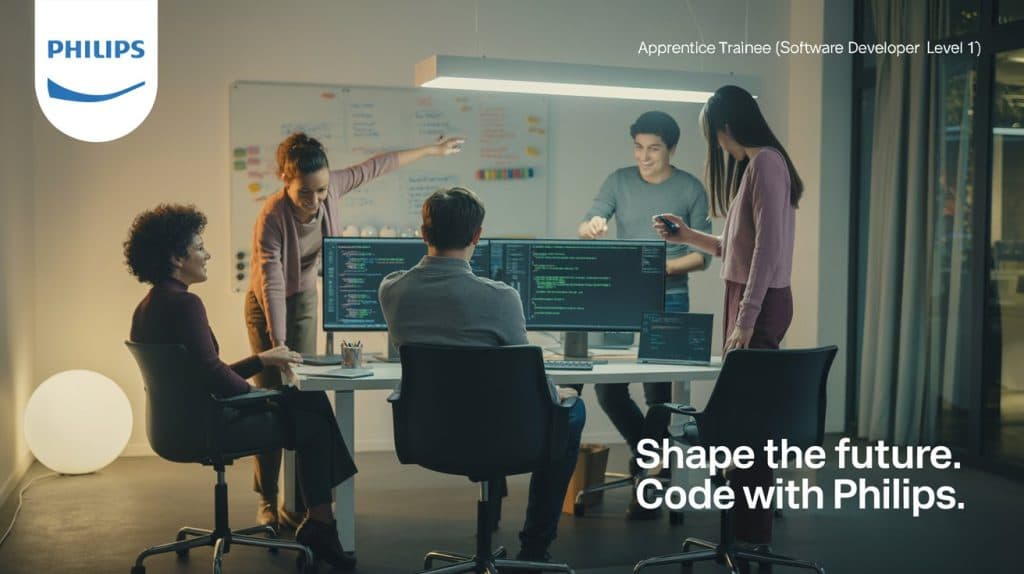 Philips is hiring Apprentice Trainee (Software Developer Level 1)
