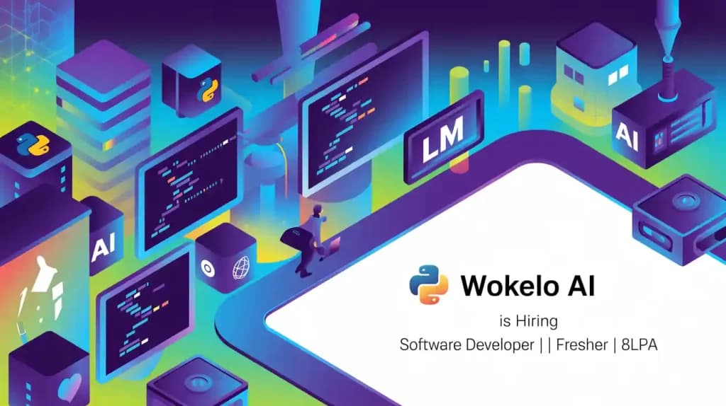 Wokelo AI is Hiring Software Developer – I | Fresher | 8LPA