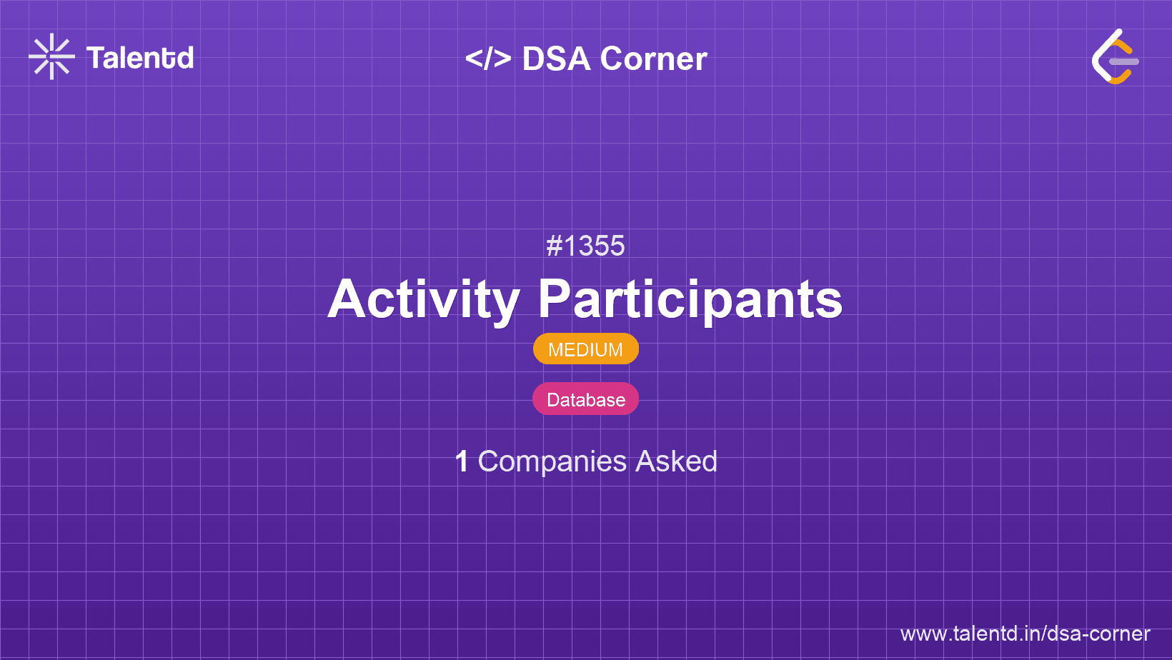 Problem visualization for Activity Participants
