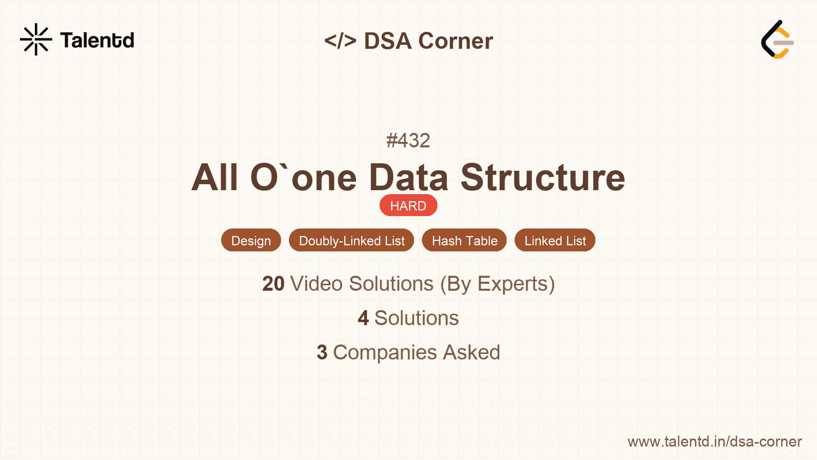 Problem visualization for All O`one Data Structure