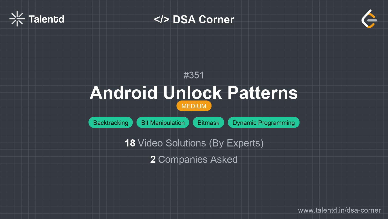 Problem visualization for Android Unlock Patterns