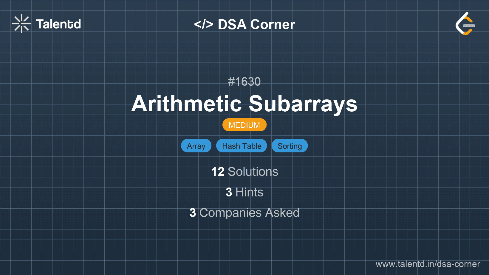 Problem visualization for Arithmetic Subarrays