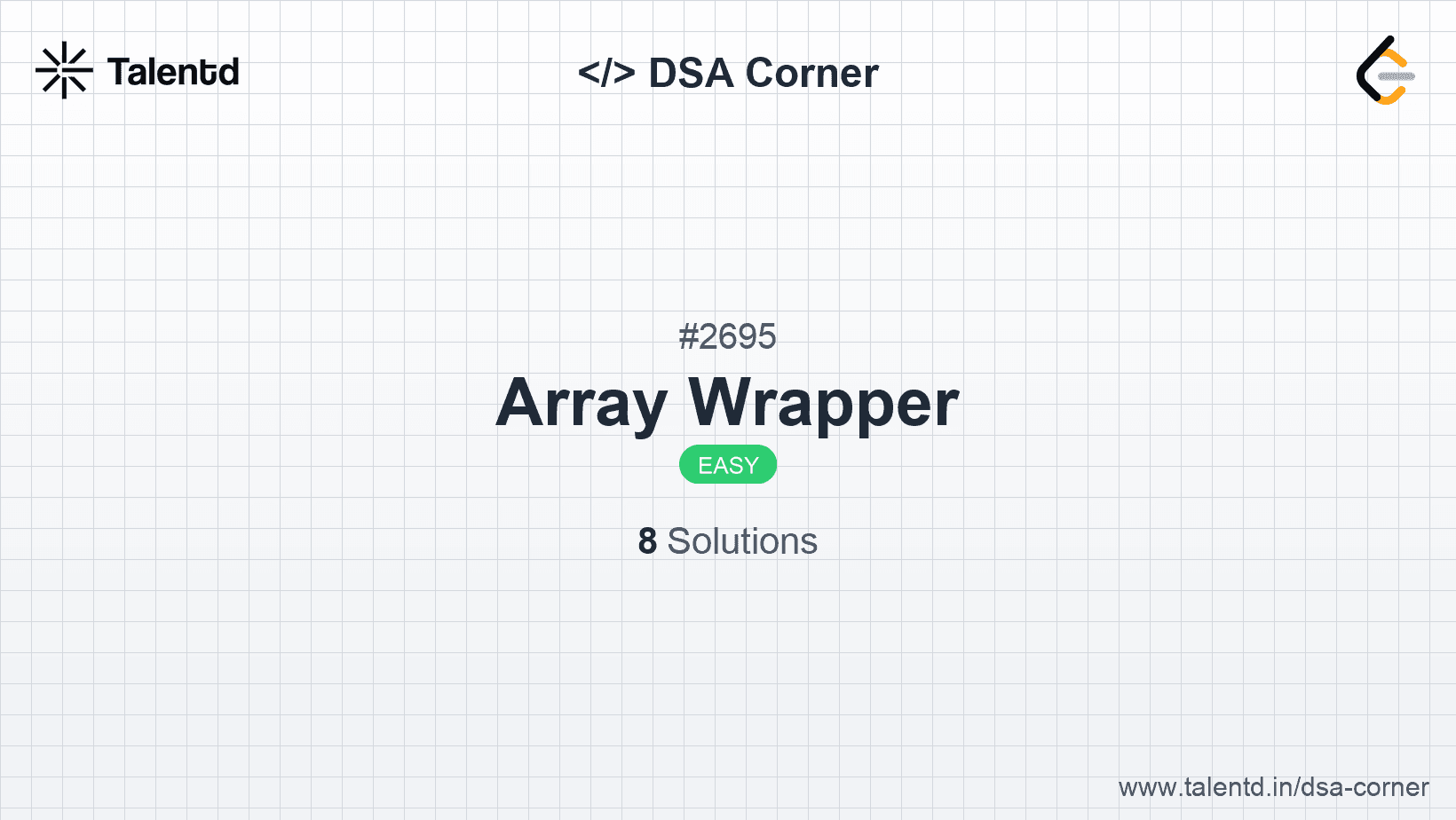 Problem visualization for Array Wrapper