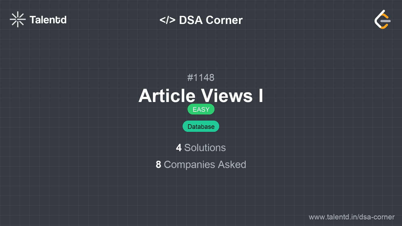 Problem visualization for Article Views I