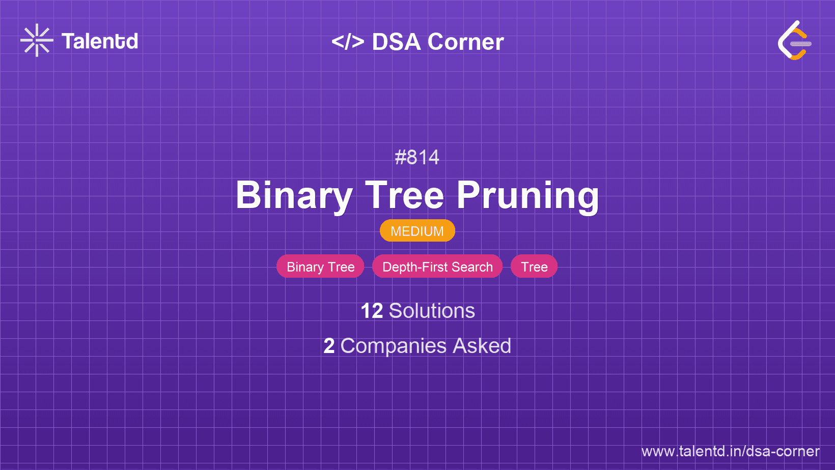 Problem visualization for Binary Tree Pruning