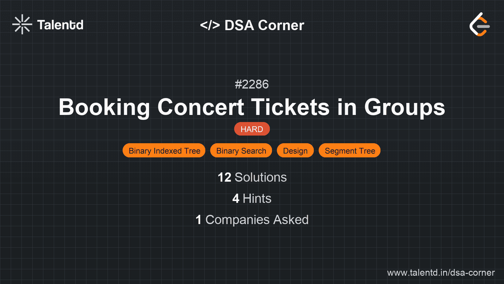 Problem visualization for Booking Concert Tickets in Groups