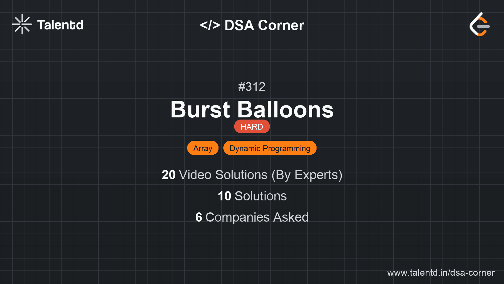 Problem visualization for Burst Balloons