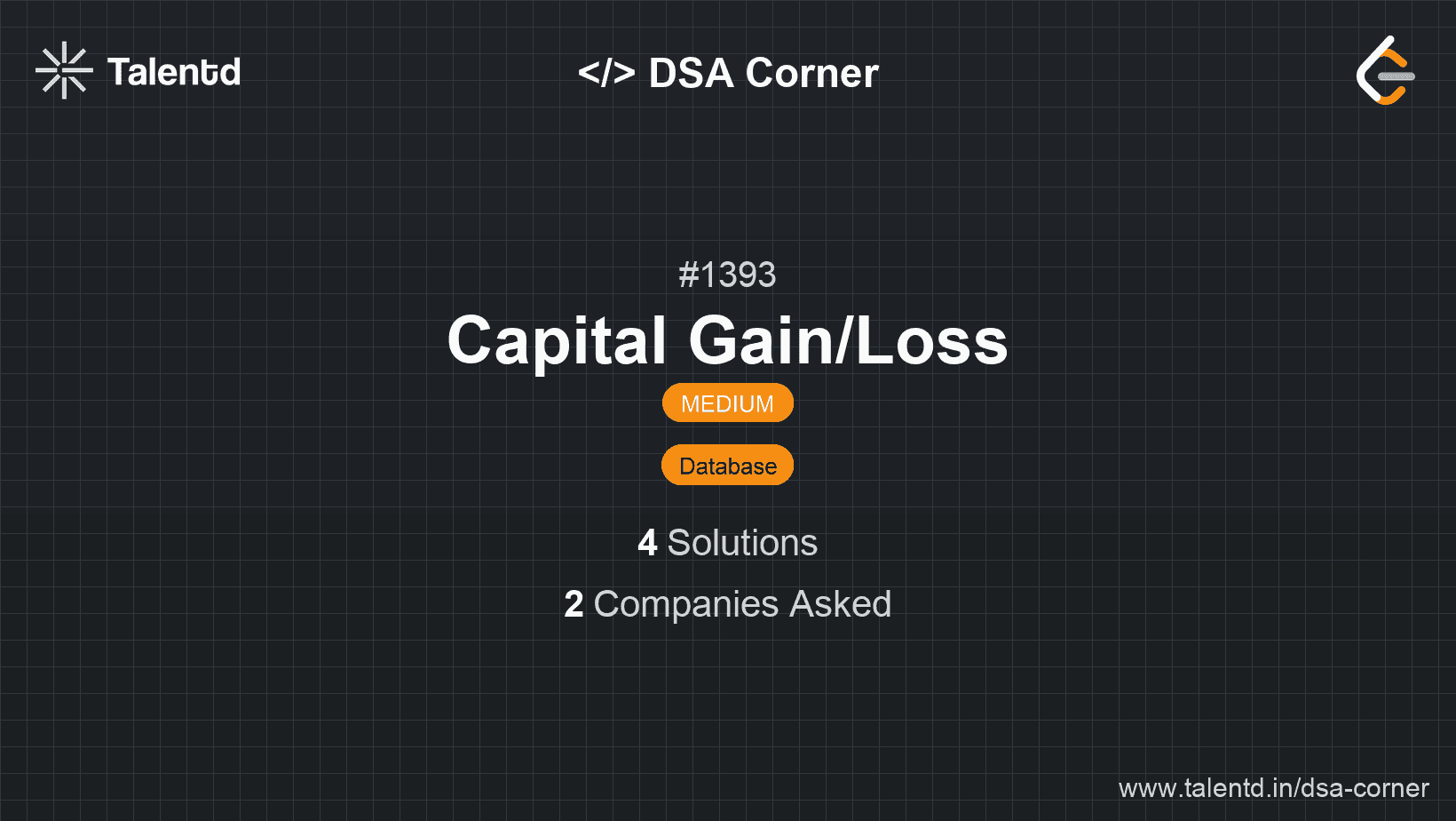 Problem visualization for Capital Gain/Loss