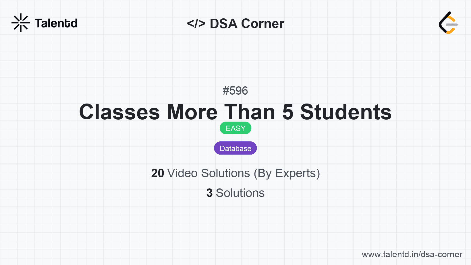Problem visualization for Classes More Than 5 Students