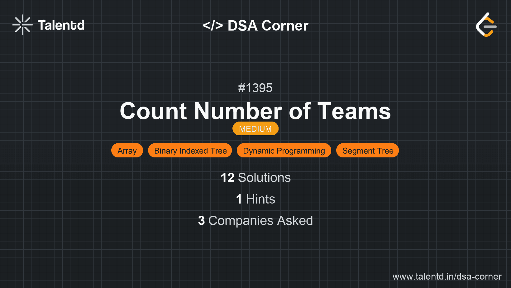 Problem visualization for Count Number of Teams