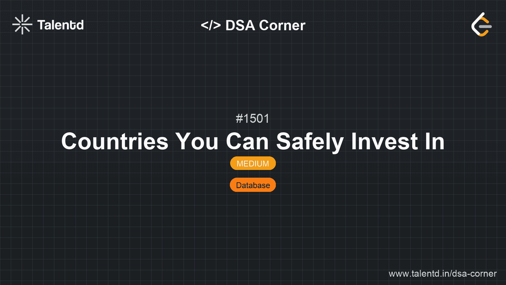 Problem visualization for Countries You Can Safely Invest In
