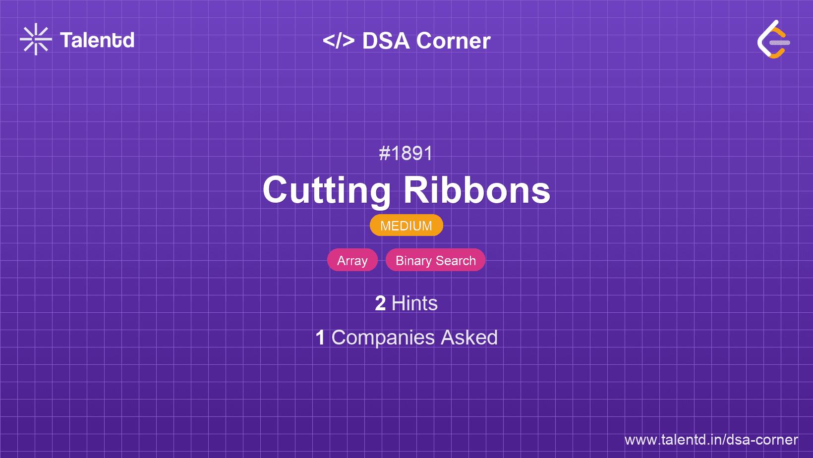 Problem visualization for Cutting Ribbons
