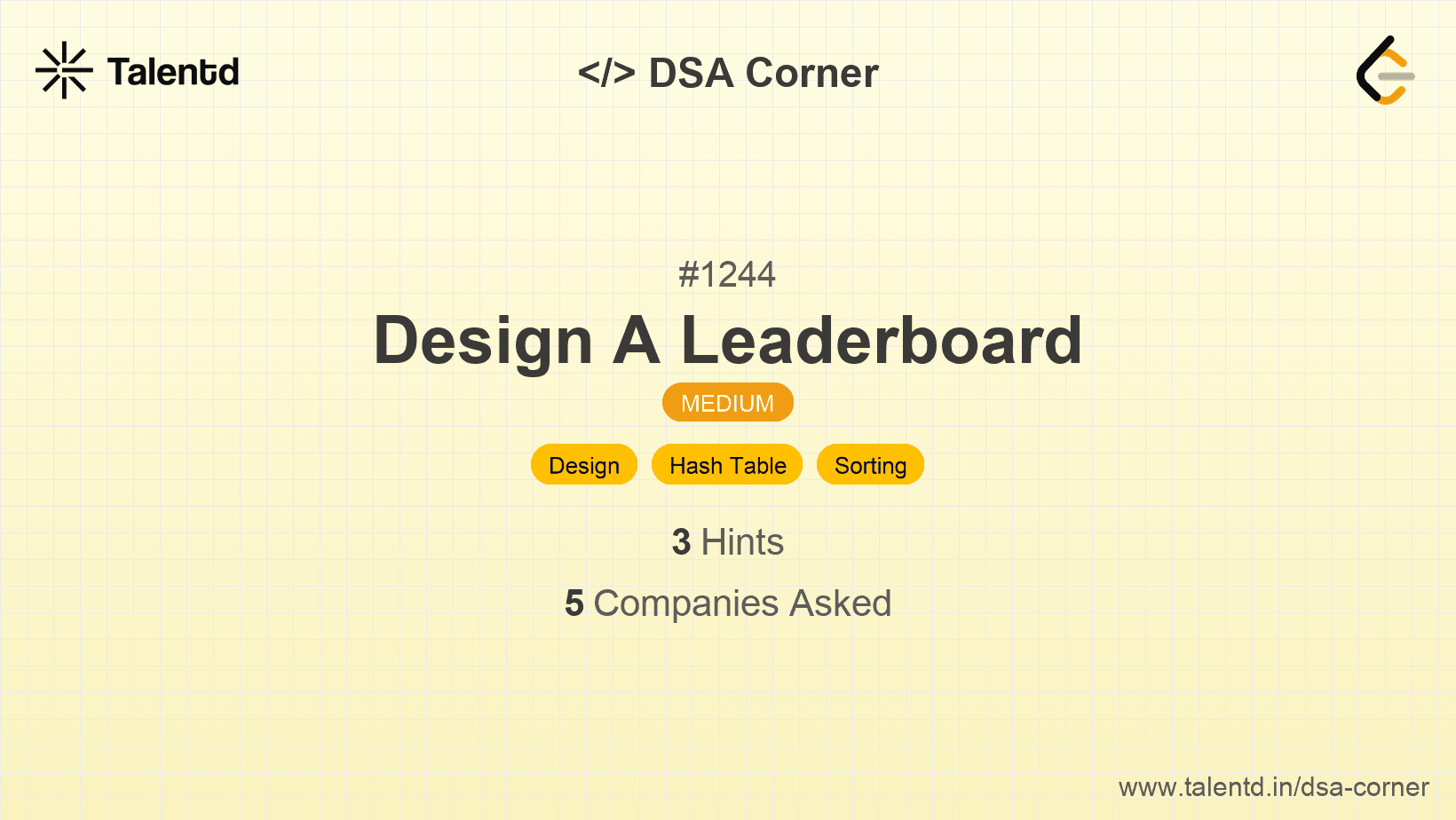 Problem visualization for Design A Leaderboard