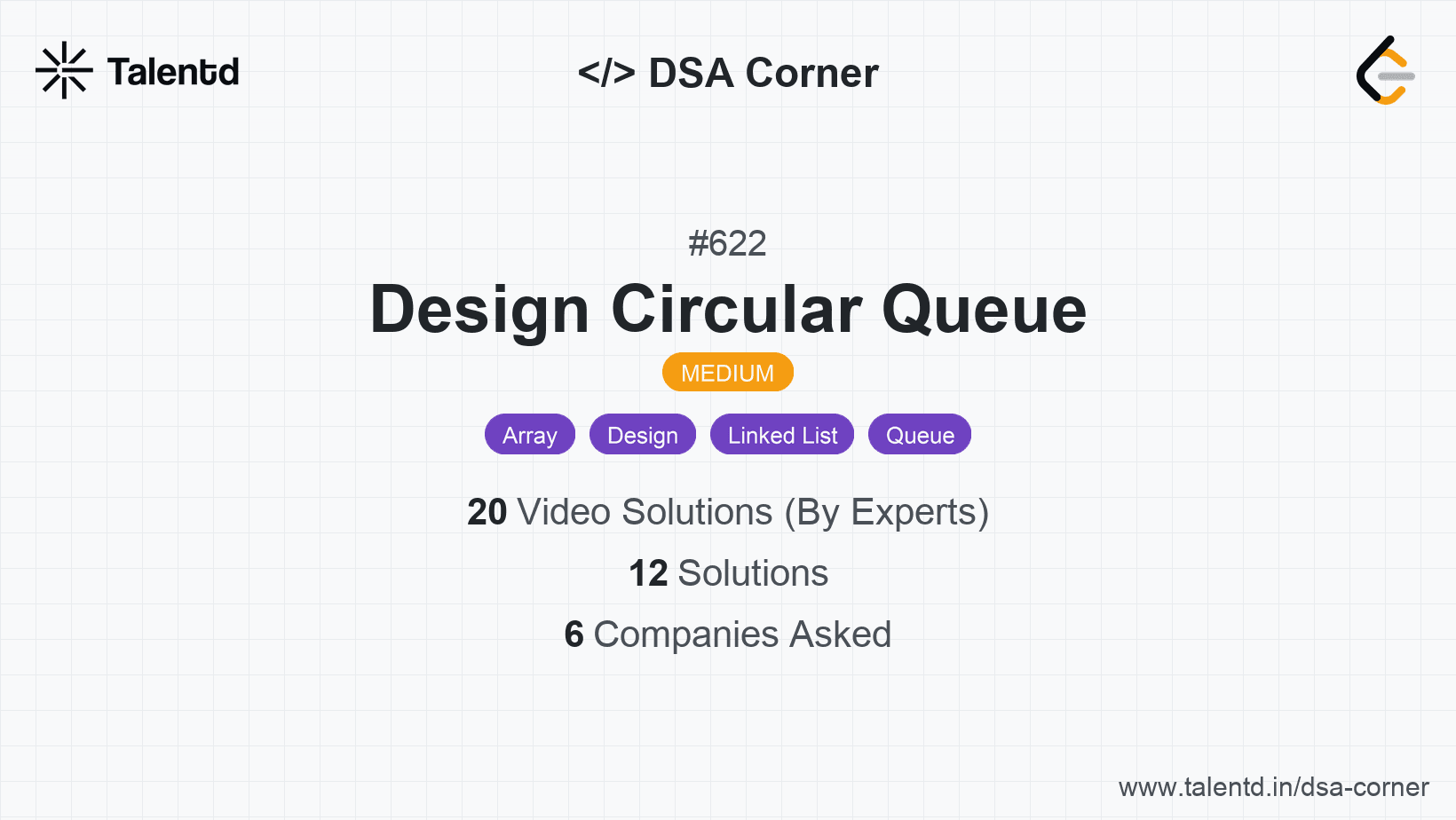 Problem visualization for Design Circular Queue