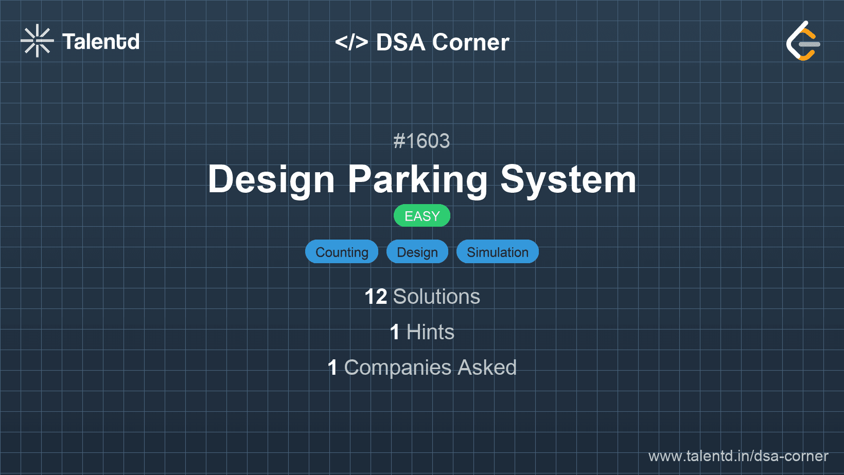 Problem visualization for Design Parking System
