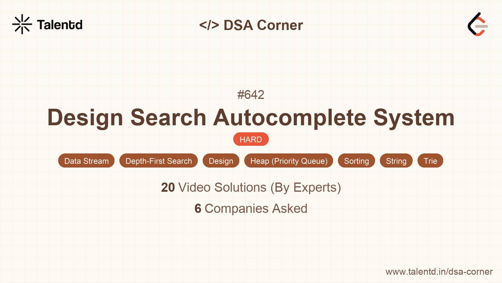 Problem visualization for Design Search Autocomplete System