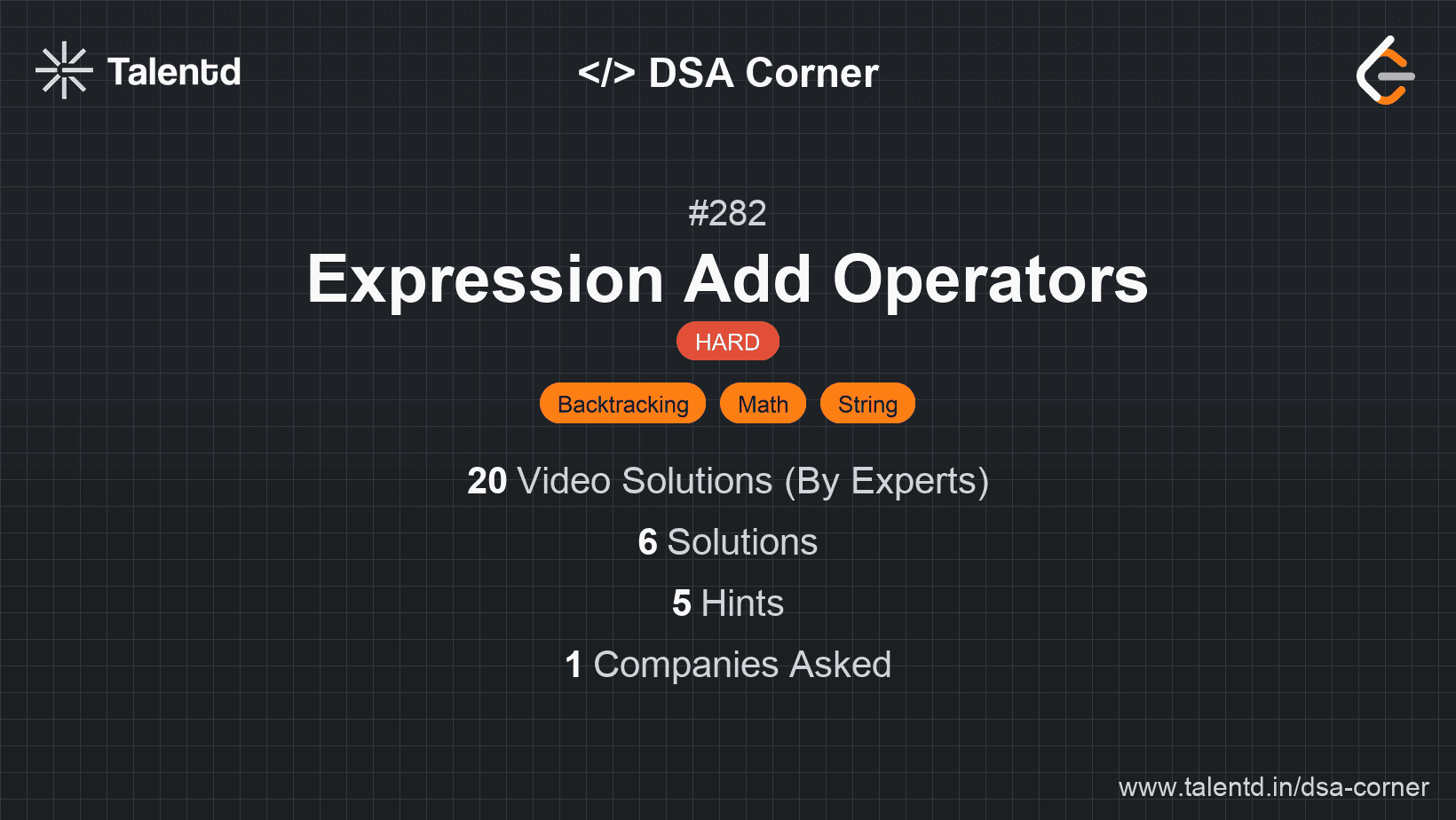 Problem visualization for Expression Add Operators