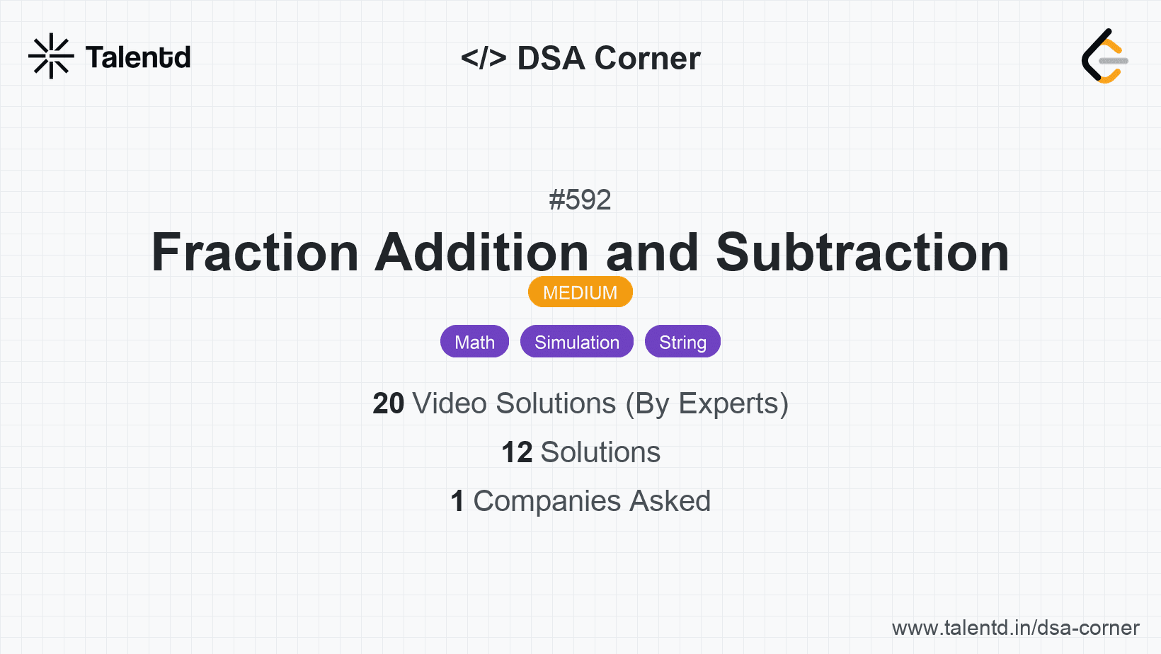 Problem visualization for Fraction Addition and Subtraction
