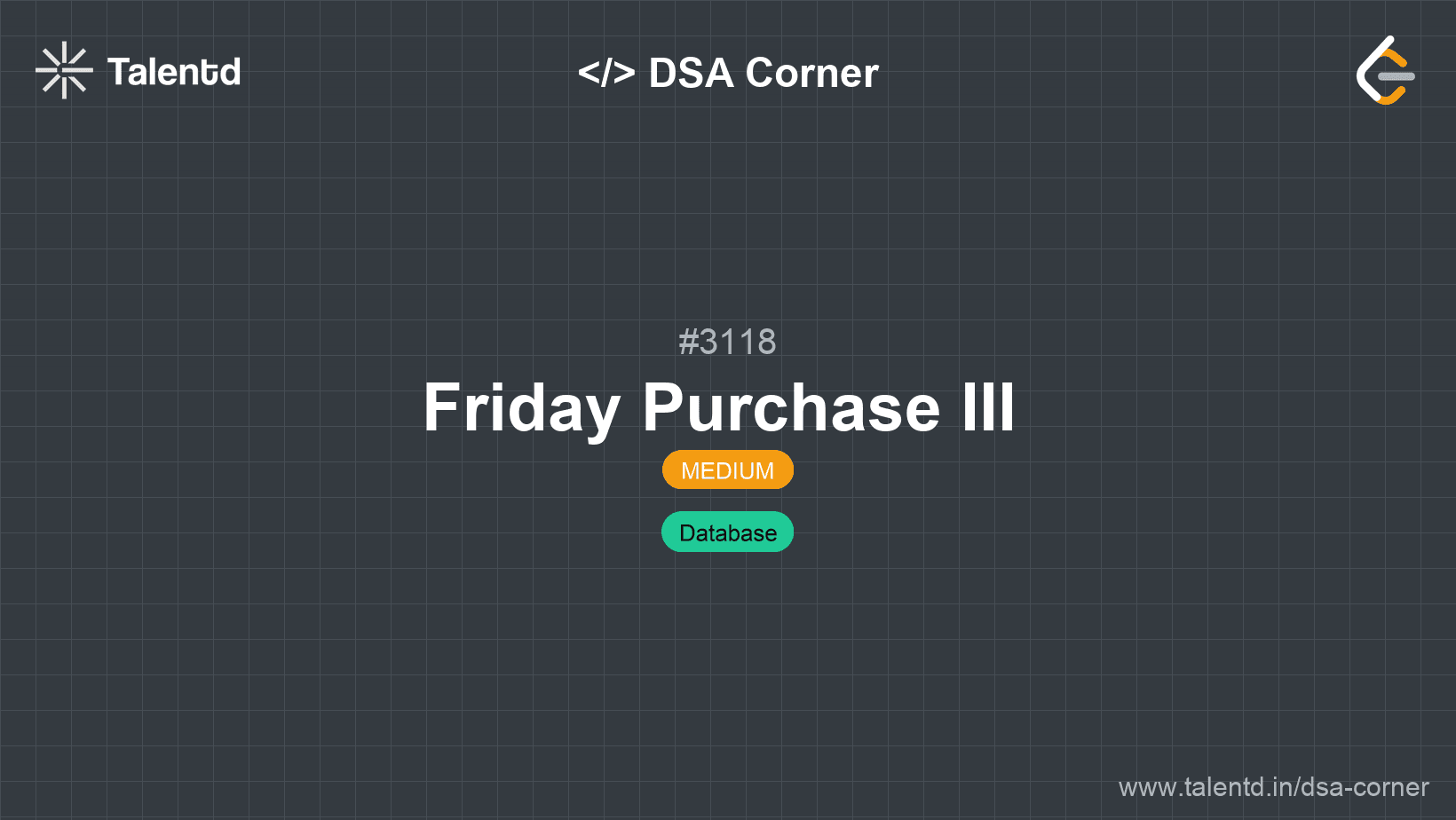 Problem visualization for Friday Purchase III 