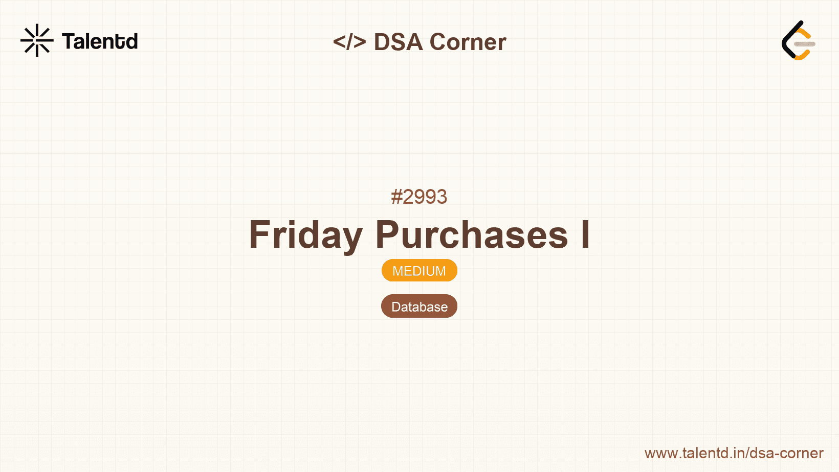Problem visualization for Friday Purchases I
