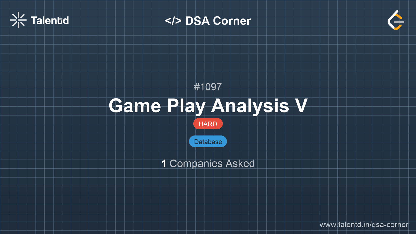 Problem visualization for Game Play Analysis V