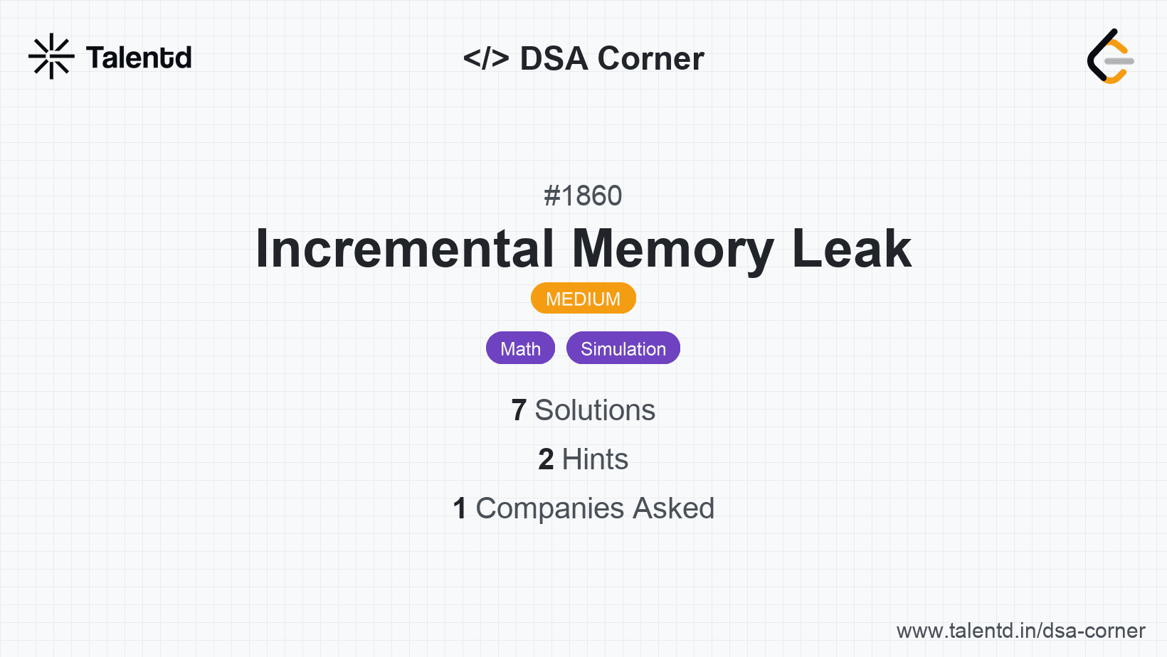 Problem visualization for Incremental Memory Leak