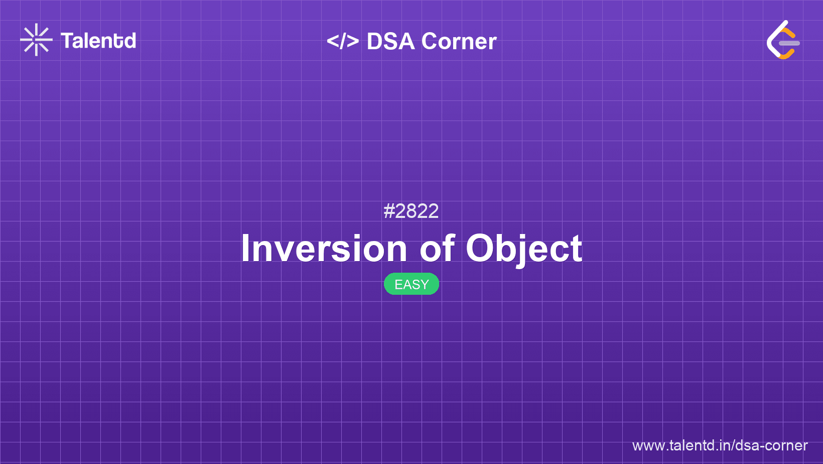 Problem visualization for Inversion of Object