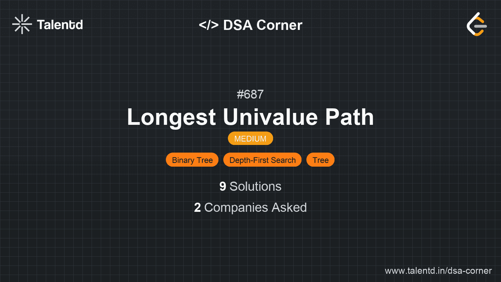 Problem visualization for Longest Univalue Path