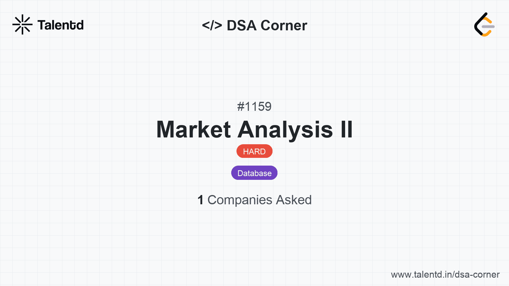 Problem visualization for Market Analysis II