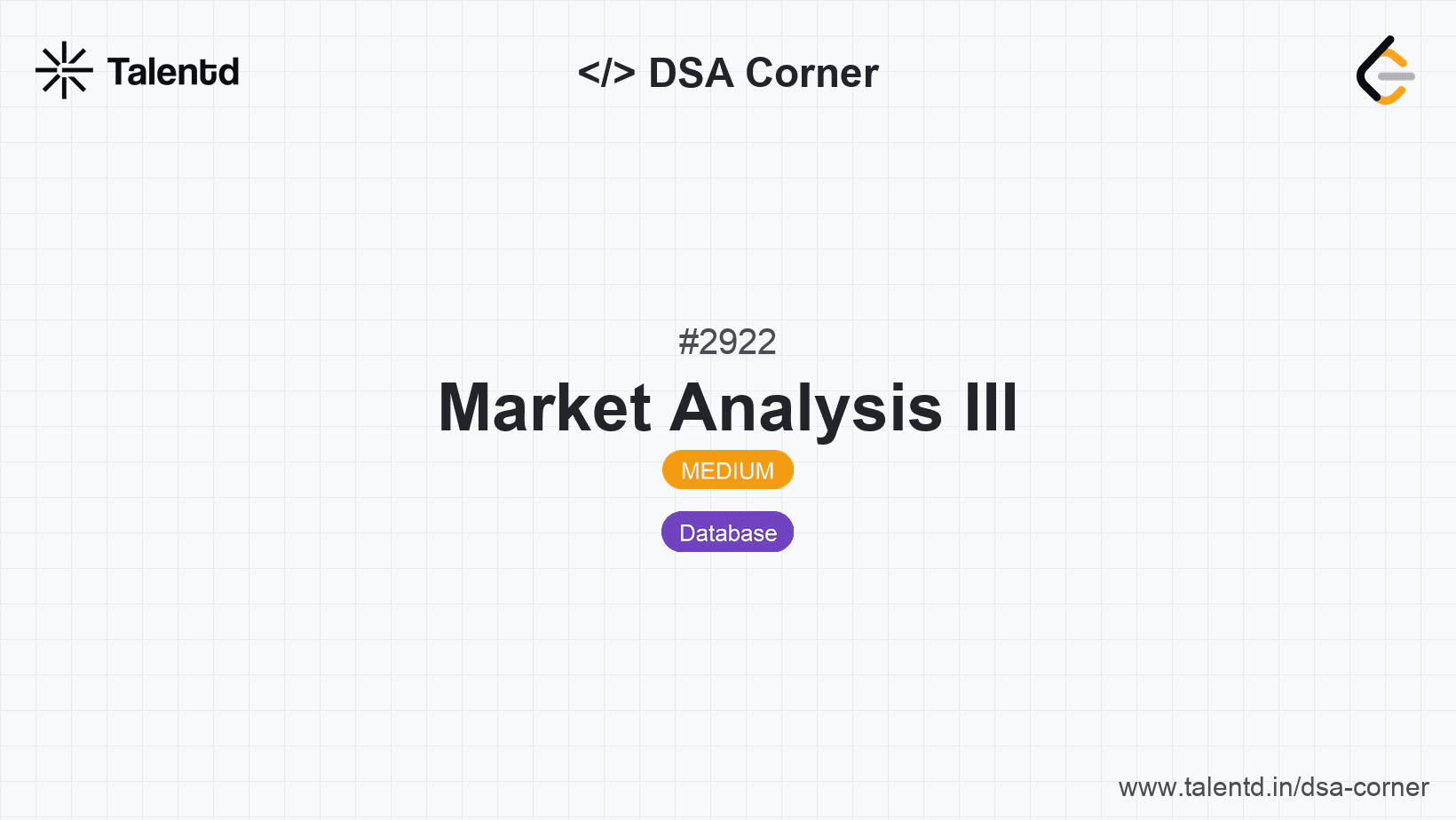 Problem visualization for Market Analysis III