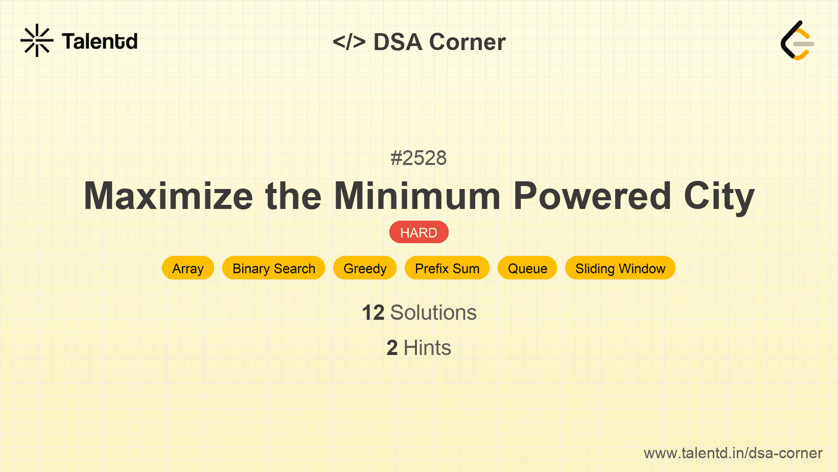 Problem visualization for Maximize the Minimum Powered City